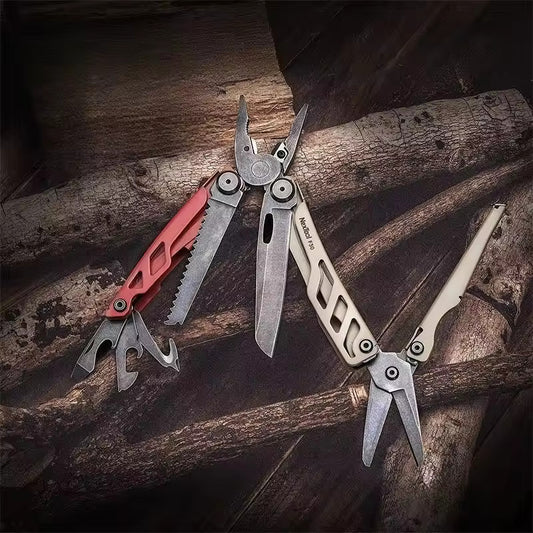 NexTool Flagship Pro F30 Hazelnut / Coral Stonewashed Multi-Tool 16 Functions with Nylon Pouch