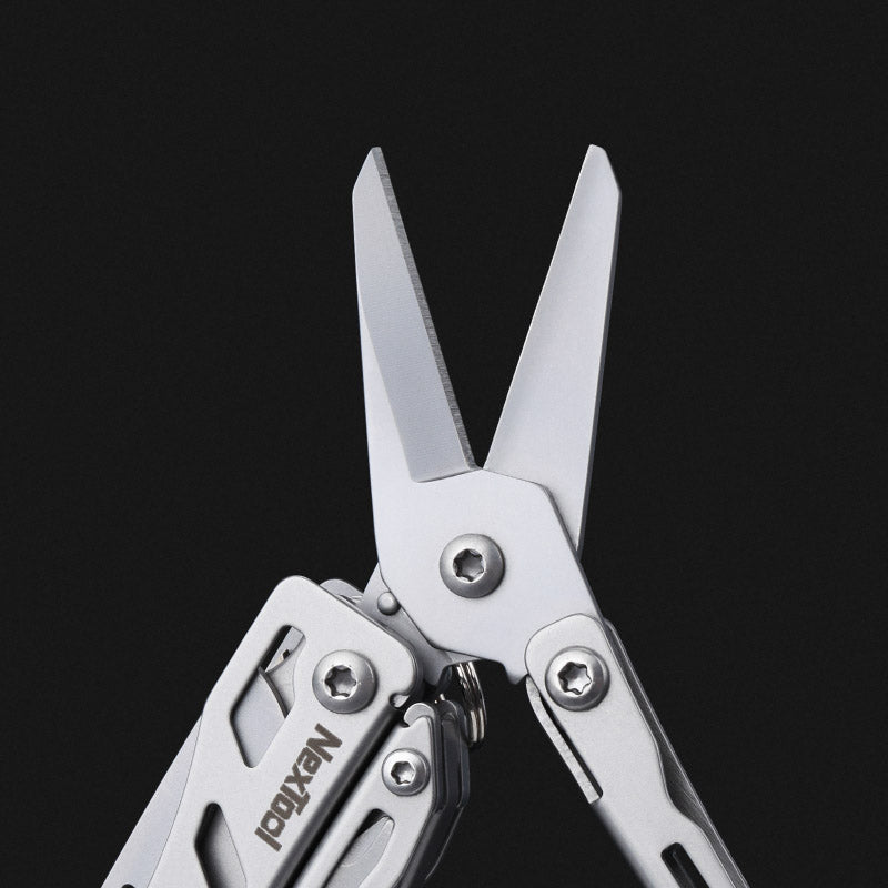 NexTool Mini Flagship Silver Compact Multi-Tool with 10 Functions (Updated version)