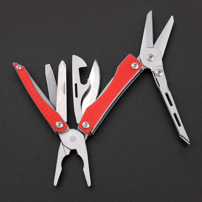 NexTool Mini Flagship Red Compact Multi-Tool with 10 Functions (Updated version)