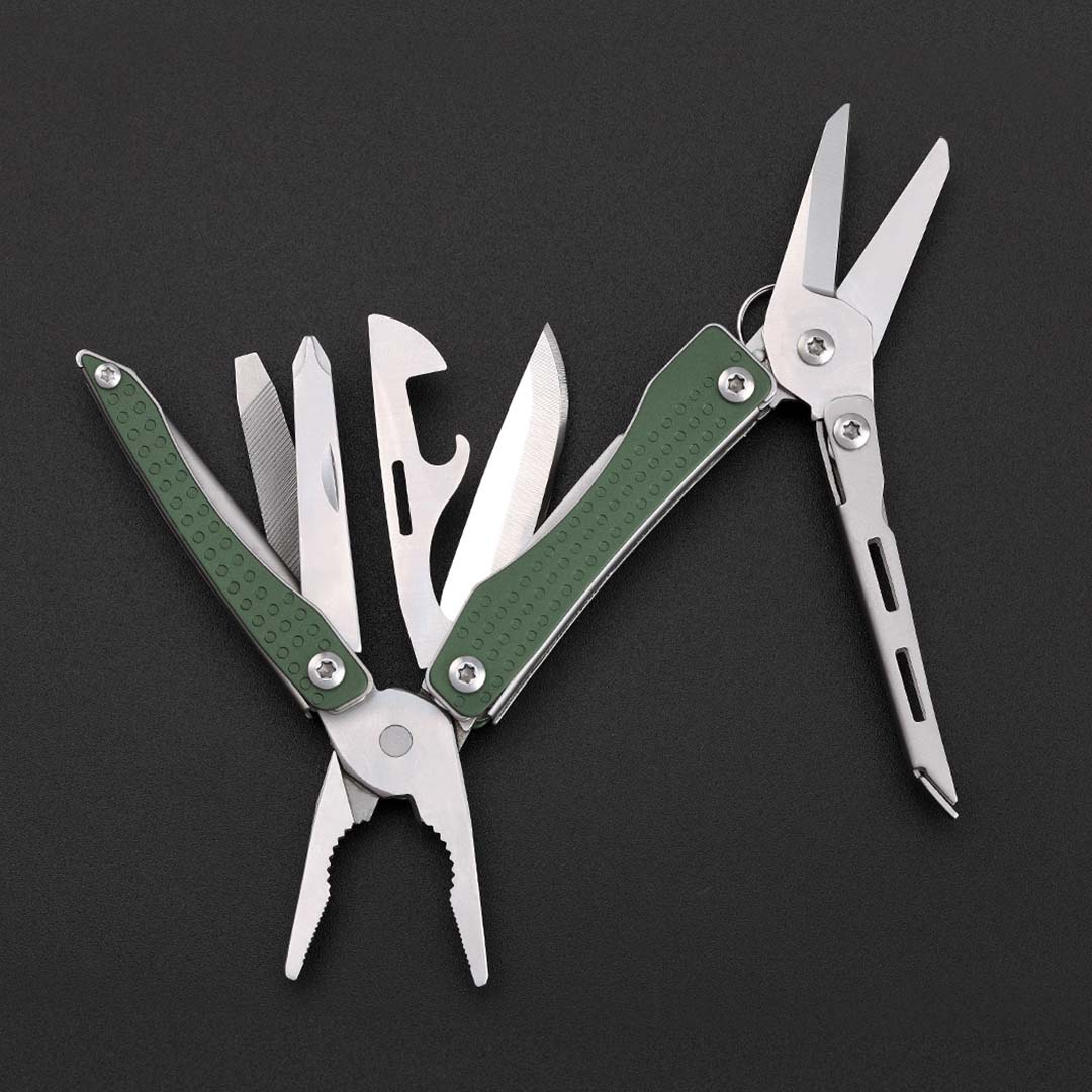 NexTool Mini Flagship Green Compact Multi-Tool with 10 Functions (Updated version)