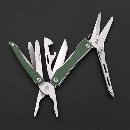 NexTool Mini Flagship Green Compact Multi-Tool with 10 Functions (Updated version)