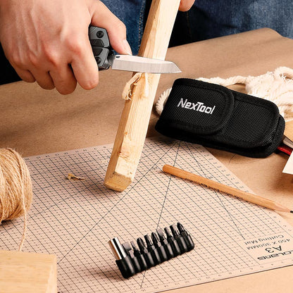 NexTool Sailor Pro Blue Multi-Tool 14 Functions with Pouch and Bit Kit