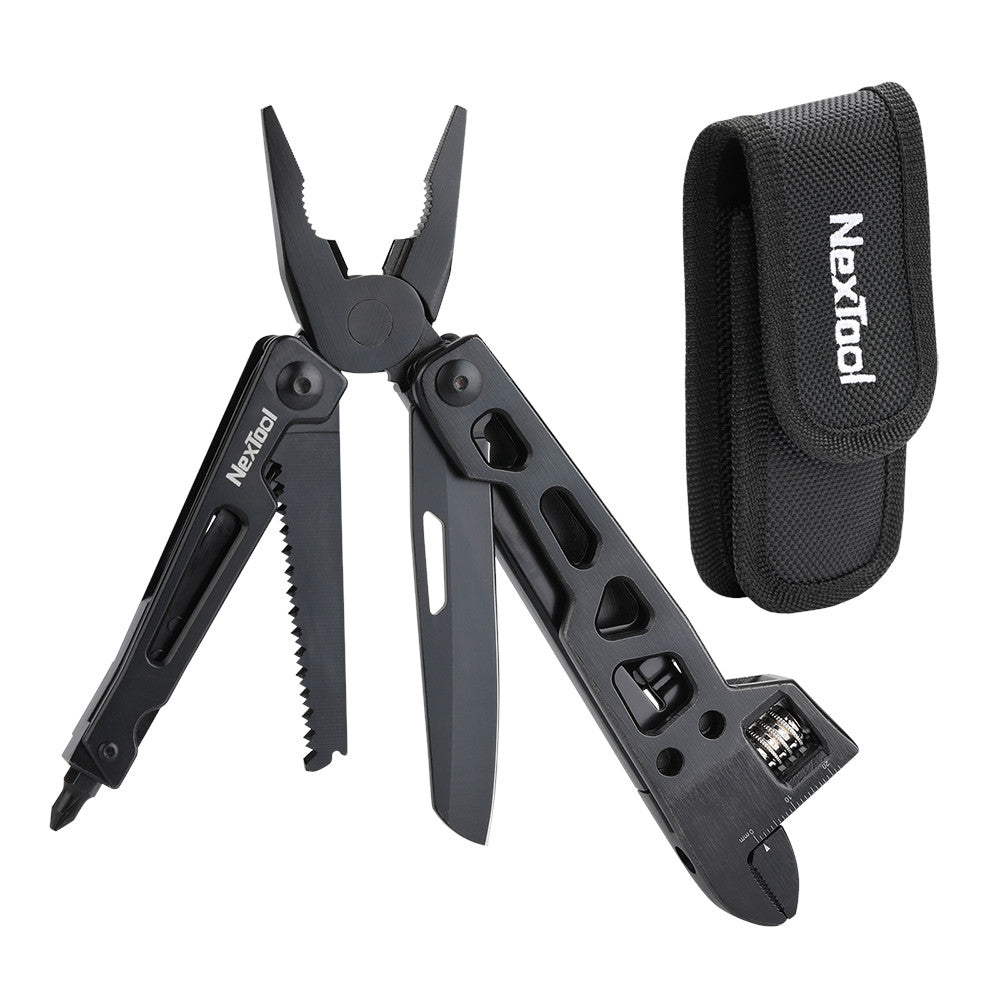 NexTool Vanguard Wrench Multi-Tool Pliers 9 Functions with Pouch