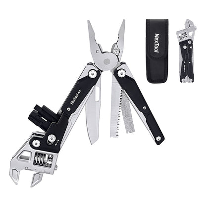 NexTool Adjustable Wrench W4 Multi-Tool Pliers 11 Functions with Pouch
