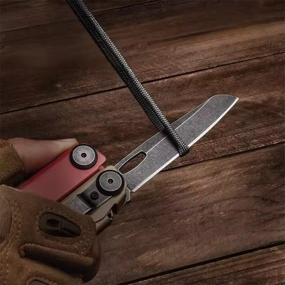 NexTool Flagship Pro F30 Hazelnut / Coral Stonewashed Multi-Tool 16 Functions with Nylon Pouch