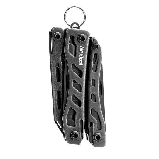 NexTool Mini Flagship Black Compact Multi-Tool with 10 Functions (Updated version)