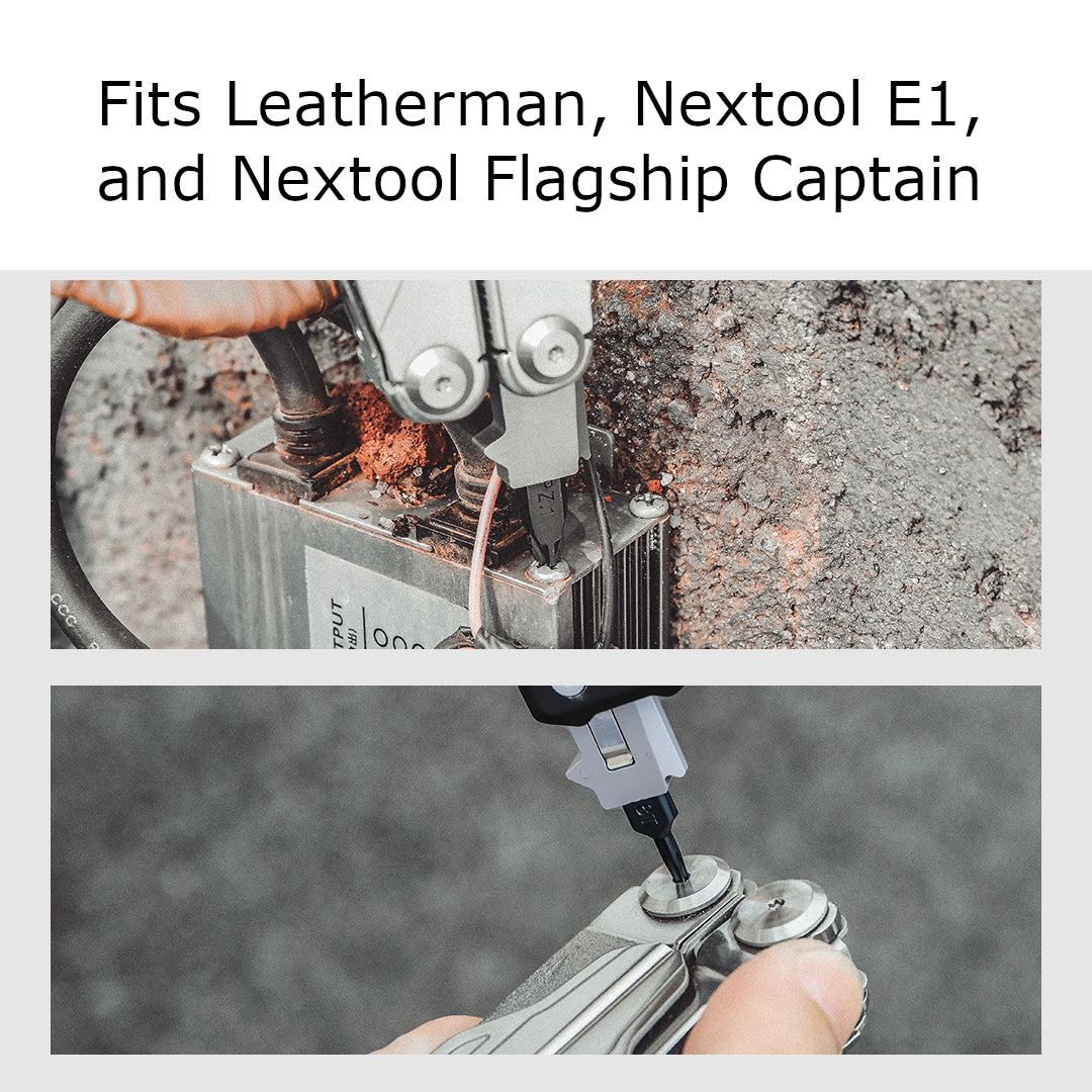 NexTool Bit Kit - Fits Leatherman Tools, Nextool Flagship Captain and Pocket Tool E1