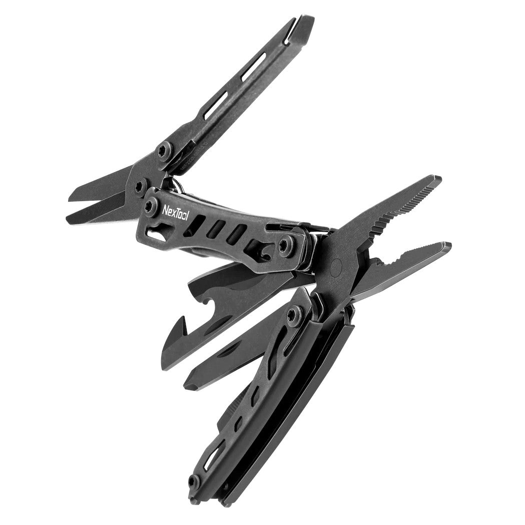 NexTool Mini Flagship Black Compact Multi-Tool with 10 Functions (Updated version)