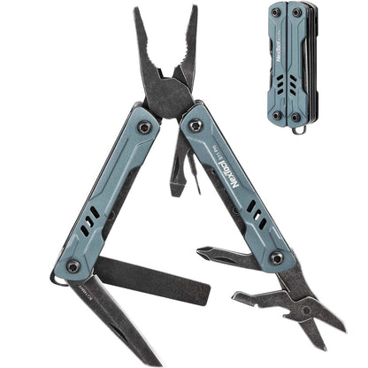 NexTool Mini Sailor S11 Pro Blue/Black Compact Multi-Tool with 12 Functions (Updated Version)