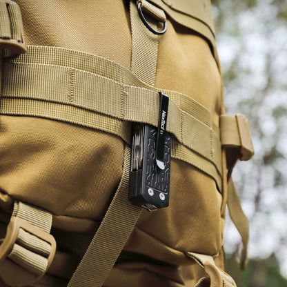 NexTool Pocket Tool E1 Black Aluminium Multi-Tool with 10 Functions