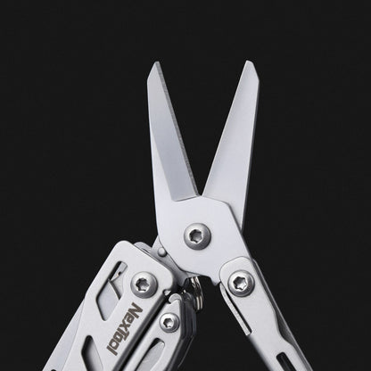 NexTool Mini Flagship Silver Compact Multi-Tool with 10 Functions (Updated version)
