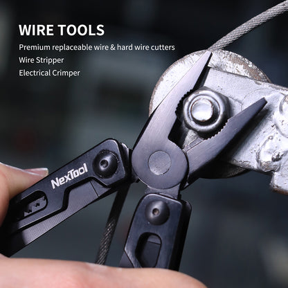 NexTool Vanguard Wrench Multi-Tool Pliers 9 Functions with Pouch