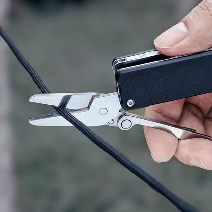 NexTool Knight K30 Sandvik 14C28N Axis-Lock Folding Knife Multi-Tool 11 Functions with S2 Bit Kit