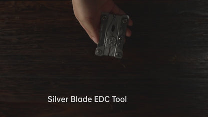 NexTool Silver Blade Credit-Card Multi-Tool with 15 Functions