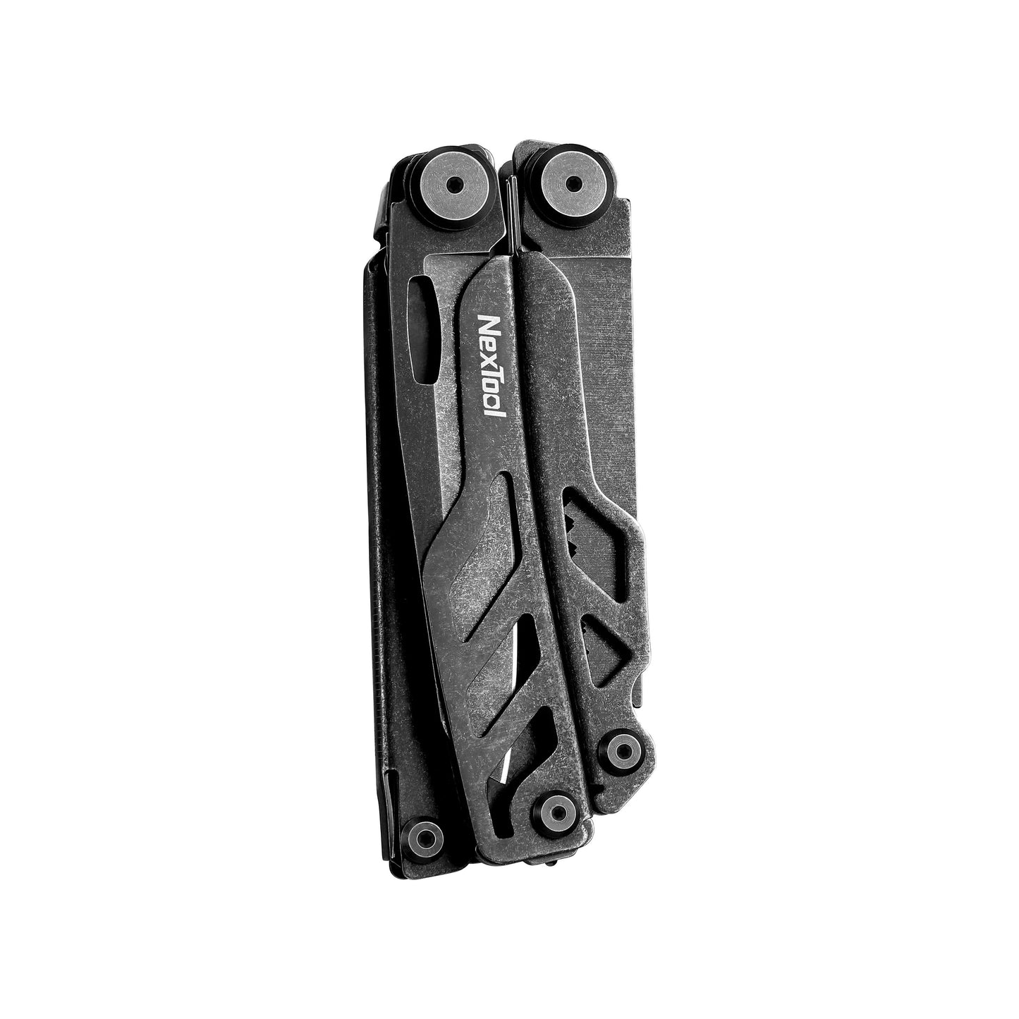 NexTool Flagship Pro Black Stonewashed Multi-Tool 16 Functions with Nylon Pouch