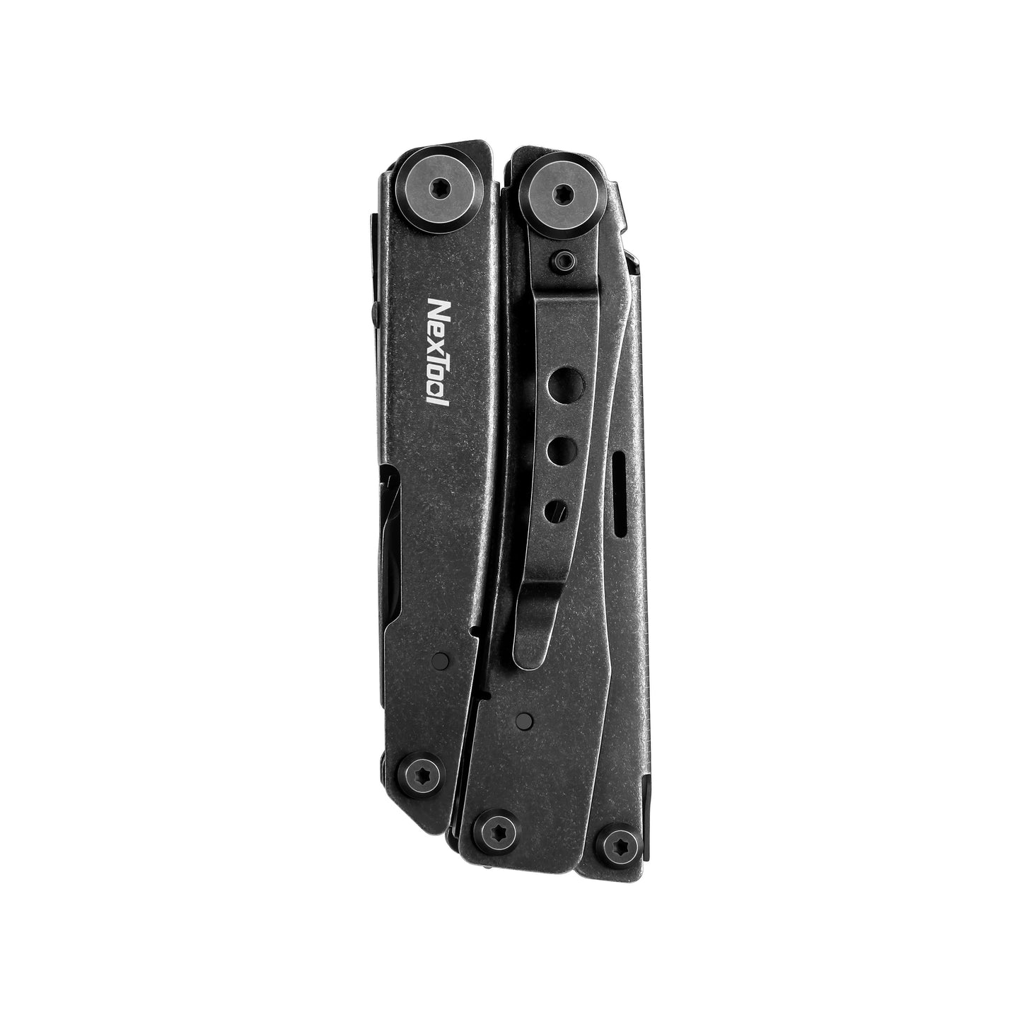 NexTool Flagship Pro Black Stonewashed Multi-Tool 16 Functions with Nylon Pouch